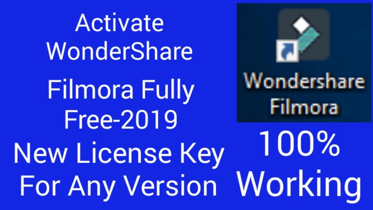 filmora activation key 2019